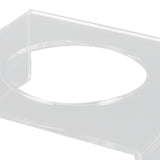 2PCS Football Stand Clear Display Holder Acrylic Stable Support Anti Scratch Versatile Display Rack for Basketball Volleyball