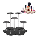 Acrylic Display Stand Figures Perfume Organizers Storage Risers Cupcake Dessert Conutertop Desktop Decoration Organizer Black