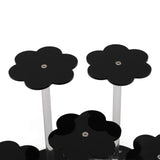 Acrylic Display Stand Figures Perfume Organizers Storage Risers Cupcake Dessert Conutertop Desktop Decoration Organizer Black