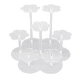 Acrylic Display Stand Figures Perfume Organizers Storage Risers Cupcake Dessert Conutertop Desktop Decoration Organizer Transparent