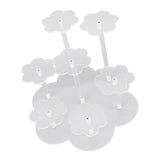 Acrylic Display Stand Figures Perfume Organizers Storage Risers Cupcake Dessert Conutertop Desktop Decoration Organizer Transparent - Rear View