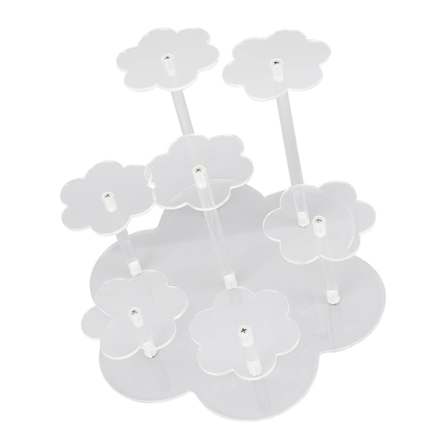 Acrylic Display Stand Figures Perfume Organizers Storage Risers Cupcake Dessert Conutertop Desktop Decoration Organizer Transparent