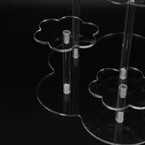 Acrylic Display Stand Figures Perfume Organizers Storage Risers Cupcake Dessert Conutertop Desktop Decoration Organizer Transparent