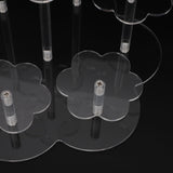 Acrylic Display Stand Figures Perfume Organizers Storage Risers Cupcake Dessert Conutertop Desktop Decoration Organizer Transparent