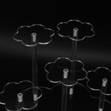 Acrylic Display Stand Figures Perfume Organizers Storage Risers Cupcake Dessert Conutertop Desktop Decoration Organizer Transparent - Extra Image
