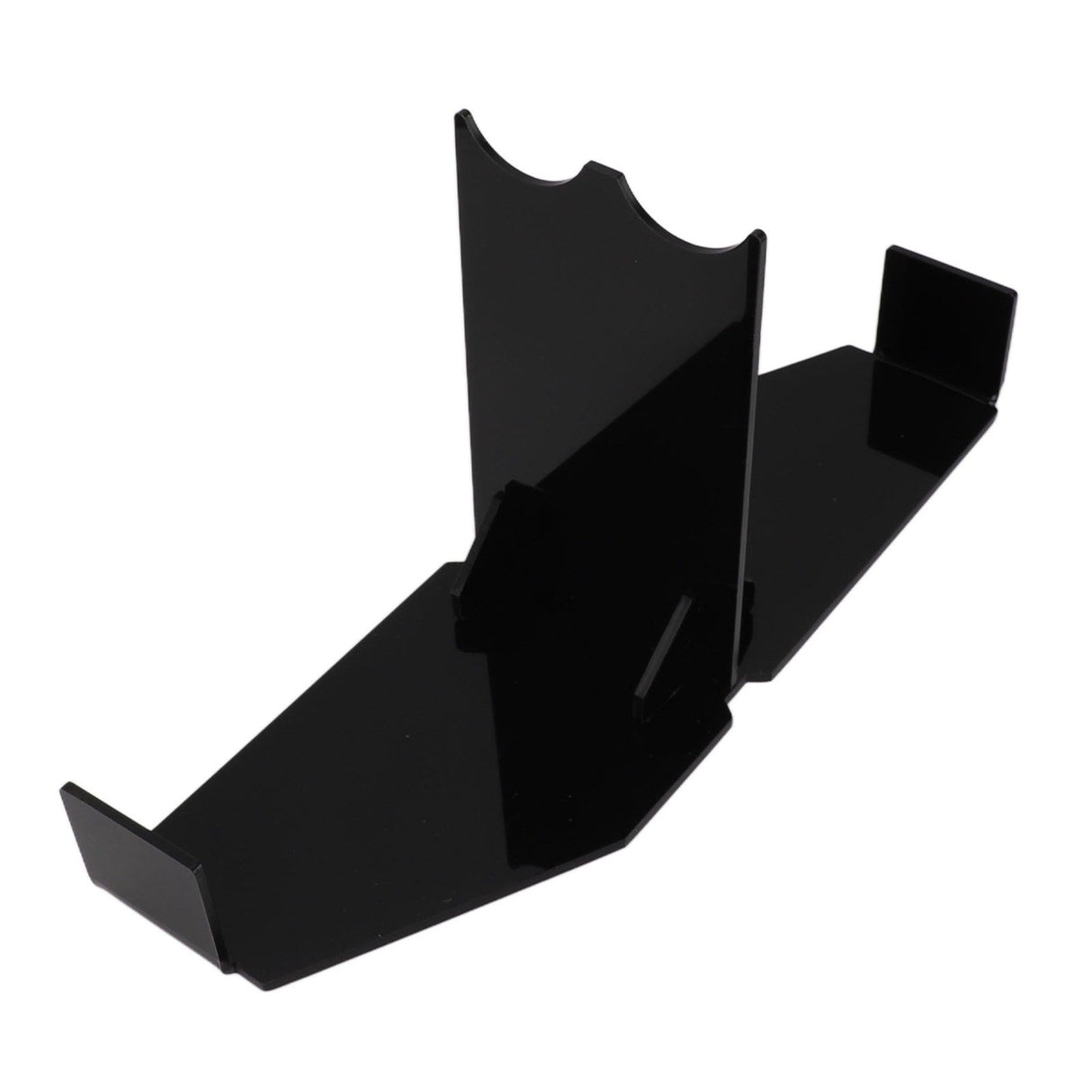 Lightsaber Display Stand Acrylic Desktop Lightsaber Display Holder Rack Wand Stand Dagger Dispaly Stand with Anti Slip Pad Black