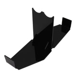 Lightsaber Display Stand Acrylic Desktop Lightsaber Display Holder Rack Wand Stand Dagger Dispaly Stand with Anti Slip Pad Black - Top-Down View