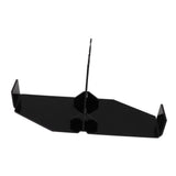 Lightsaber Display Stand Acrylic Desktop Lightsaber Display Holder Rack Wand Stand Dagger Dispaly Stand with Anti Slip Pad Black