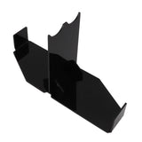 Lightsaber Display Stand Acrylic Desktop Lightsaber Display Holder Rack Wand Stand Dagger Dispaly Stand with Anti Slip Pad Black - Rear View
