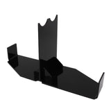 Lightsaber Display Stand Acrylic Desktop Lightsaber Display Holder Rack Wand Stand Dagger Dispaly Stand with Anti Slip Pad Black - Close-Up Angle