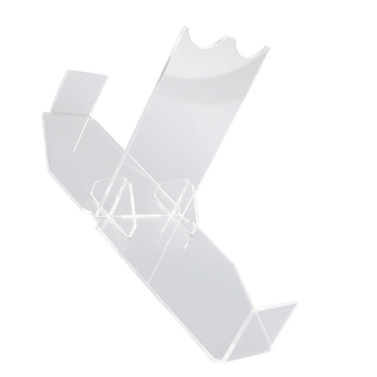 Lightsaber Display Stand Acrylic Desktop Lightsaber Display Holder Rack Wand Stand Dagger Dispaly Stand with Anti Slip Pad Transparent