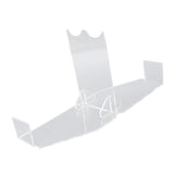 Lightsaber Display Stand Acrylic Desktop Lightsaber Display Holder Rack Wand Stand Dagger Dispaly Stand with Anti Slip Pad Transparent - Extra Image