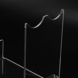 Lightsaber Display Stand Acrylic Desktop Lightsaber Display Holder Rack Wand Stand Dagger Dispaly Stand with Anti Slip Pad Transparent