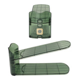 Shoe Slots Organizer Double Layer Shoe Rack Adjustable Saving Space Shoe Stack for Closet Cabinet Green - Extra Image