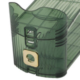 Shoe Slots Organizer Double Layer Shoe Rack Adjustable Saving Space Shoe Stack for Closet Cabinet Green