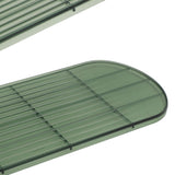 Shoe Slots Organizer Double Layer Shoe Rack Adjustable Saving Space Shoe Stack for Closet Cabinet Green - Extra Image