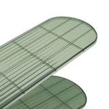 Shoe Slots Organizer Double Layer Shoe Rack Adjustable Saving Space Shoe Stack for Closet Cabinet Green