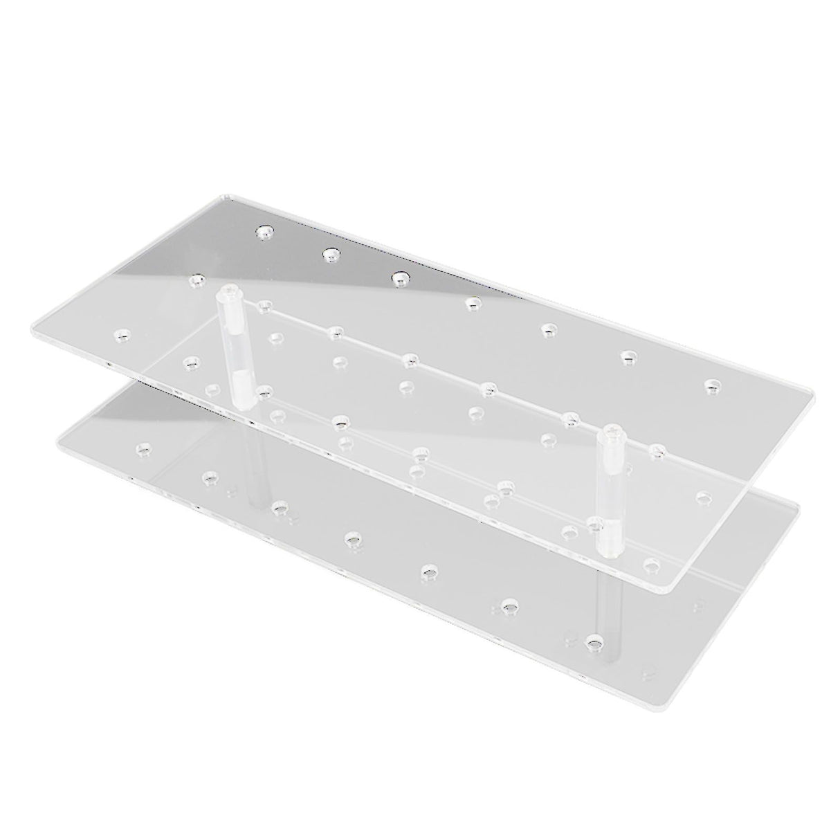 Cake Pop Stand 21 Holes Clear Acrylic Lollipop Display Holder for Weddings Baby Showers Birthday Party