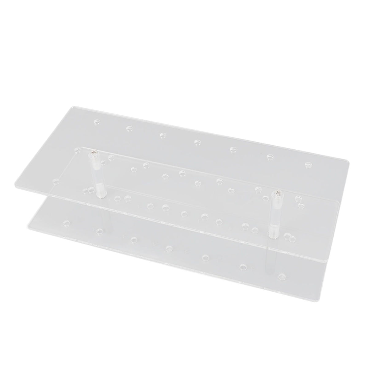Cake Pop Stand 21 Holes Clear Acrylic Lollipop Display Holder for Weddings Baby Showers Birthday Party