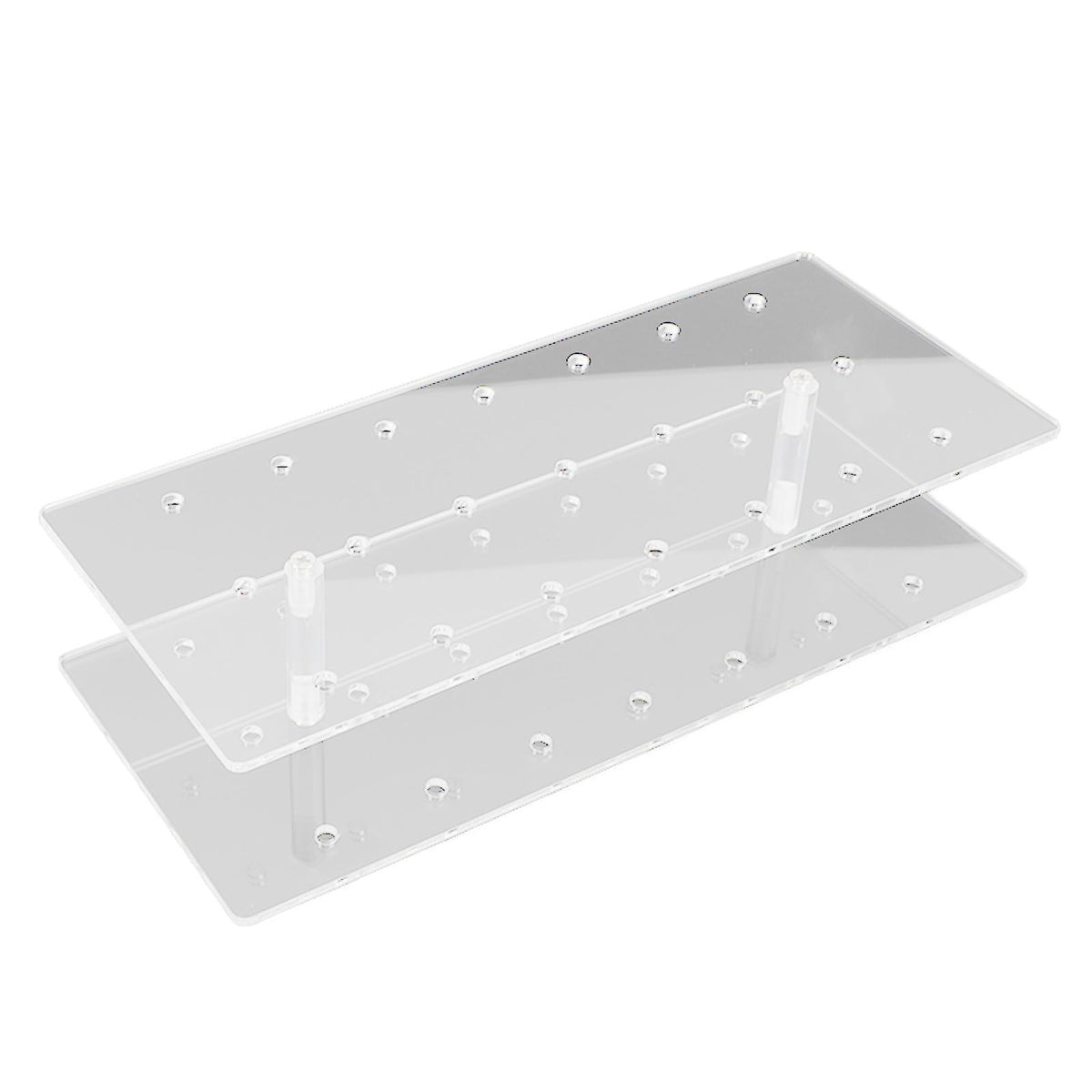 Cake Pop Stand 21 Holes Clear Acrylic Lollipop Display Holder for Weddings Baby Showers Birthday Party