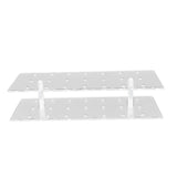 Cake Pop Stand 21 Holes Clear Acrylic Lollipop Display Holder for Weddings Baby Showers Birthday Party