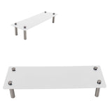 Cupcake Display Stand Multifunctional Acrylic Riser Display Stand for Food Dessert Transparent - Low Angle