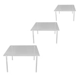 3 Set Square Clear Acrylic Cake Stand Acrylic Cupcake Stand for Cake Pizza Dessert Christmas Wedding Birthday Baby Shower Tea Party - 45-Degree Angle