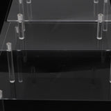 3 Set Square Clear Acrylic Cake Stand Acrylic Cupcake Stand for Cake Pizza Dessert Christmas Wedding Birthday Baby Shower Tea Party - Extra Image