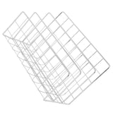 Book Sorter File Magazine Display Organizer Iron Bookend Home Decoration for Office Shelf