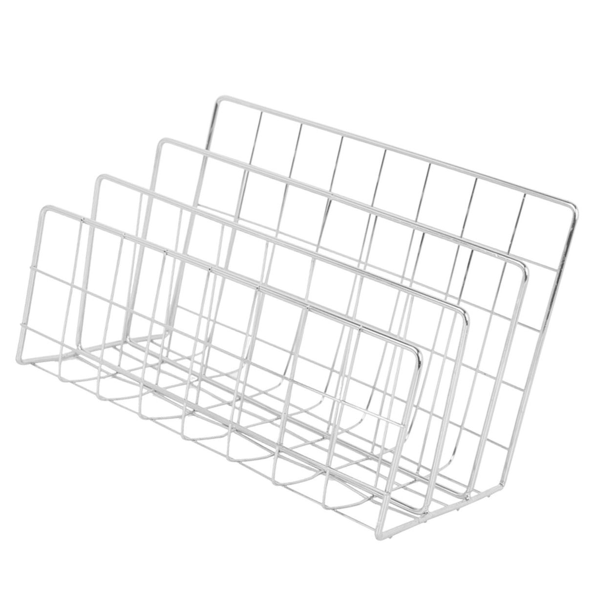 Book Sorter File Magazine Display Organizer Iron Bookend Home Decoration for Office Shelf