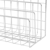 Book Sorter File Magazine Display Organizer Iron Bookend Home Decoration for Office Shelf - Extra Image
