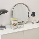Book Sorter File Magazine Display Organizer Iron Bookend Home Decoration for Office Shelf - Extra Image