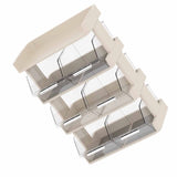 Tea Bag Organizer Office Bar Desktop Tea Bag Coffee Capsule Storage Rack Multilayer Countertop Organizer Cream White 4 Layer 30x17x42.5cm - Extra Image