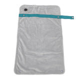 USB Heated Blanket with Temperature Control Mutipurpose Electric Heated Throw Warm Cozy Knee Heating Blanket Home Office Silver