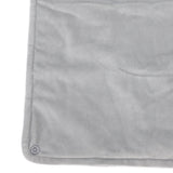 USB Heated Blanket with Temperature Control Mutipurpose Electric Heated Throw Warm Cozy Knee Heating Blanket Home Office Silver - Extra Image