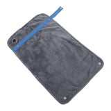 USB Heated Blanket with Temperature Control Mutipurpose Electric Heated Throw Warm Cozy Knee Heating Blanket Home Office Dark Gray