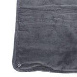 USB Heated Blanket with Temperature Control Mutipurpose Electric Heated Throw Warm Cozy Knee Heating Blanket Home Office Dark Gray