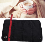 USB Heated Blanket with Temperature Control Mutipurpose Electric Heated Throw Warm Cozy Knee Heating Blanket Home Office Black