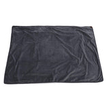 Heating Blanket Multifunctional Adjustable Temperature Control USB Electric Heated Blanket Grey - Side View