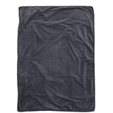 Heating Blanket Multifunctional Adjustable Temperature Control USB Electric Heated Blanket Grey - Top-Down View