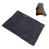 Heating Blanket Multifunctional Adjustable Temperature Control USB Electric Heated Blanket Grey - Extra Image