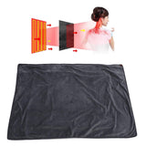 Heating Blanket Multifunctional Adjustable Temperature Control USB Electric Heated Blanket Grey