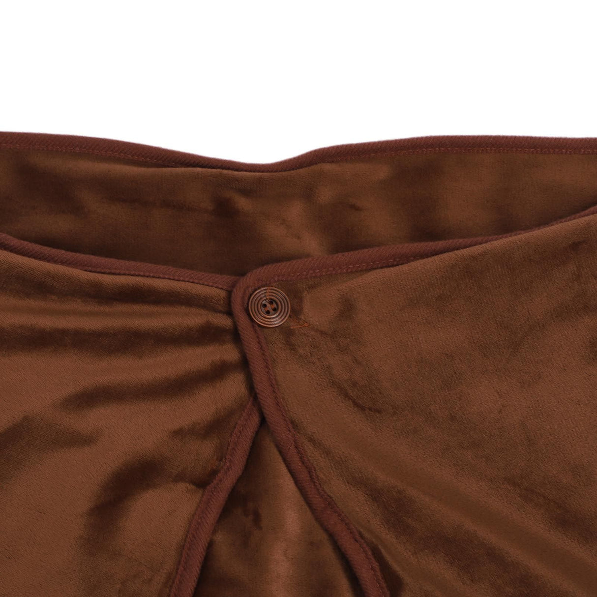 Heating Blanket Multifunctional Adjustable Temperature Control USB Electric Heated Blanket Coffee Color