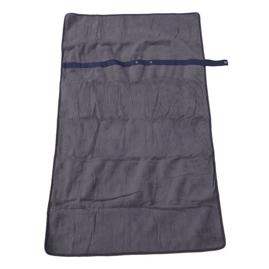 Warming Electric Blanket USB Polyester Fiber Multifunctional Adjustable Fast Heating Shawl for Camping Outdoor Activities Dark Gray