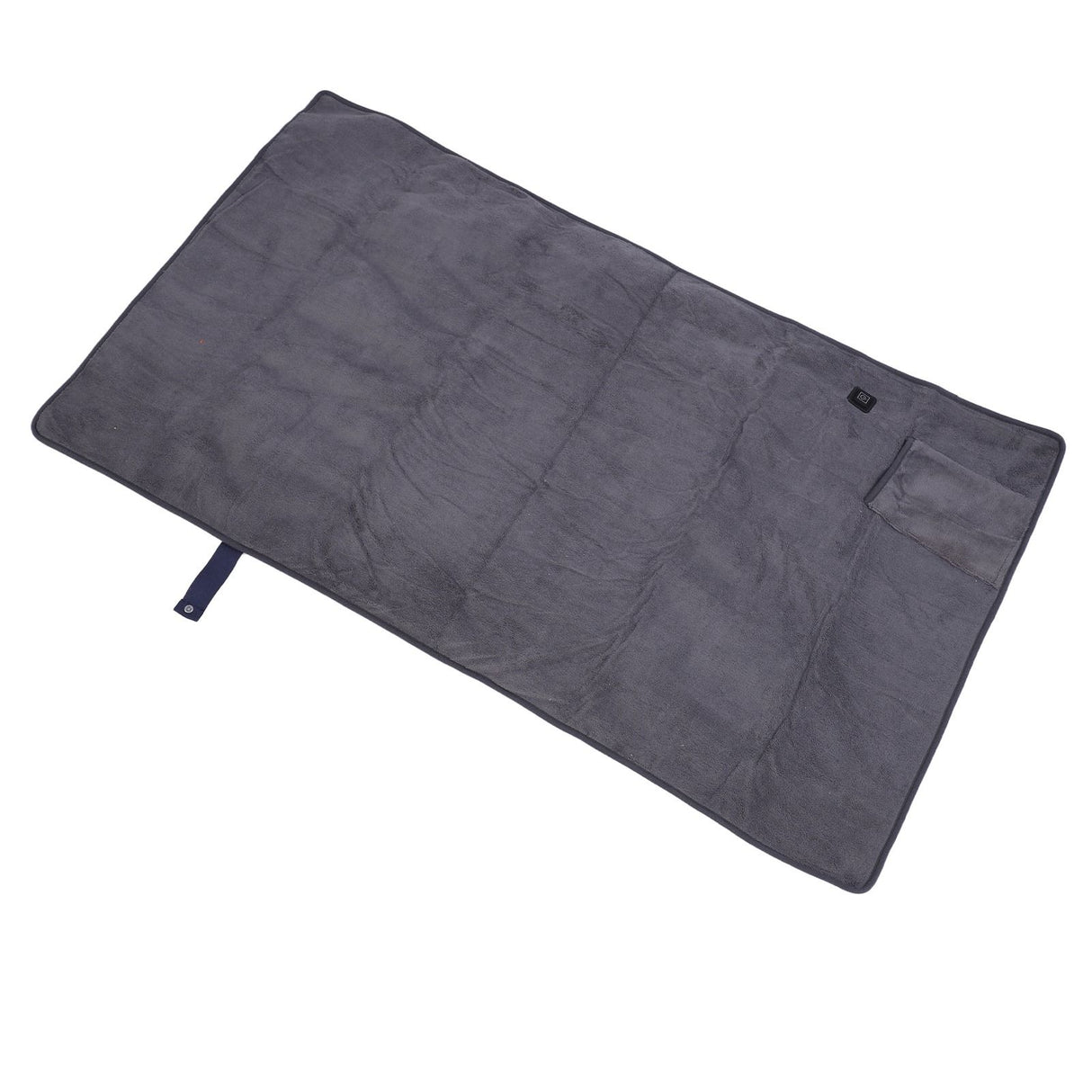 Warming Electric Blanket USB Polyester Fiber Multifunctional Adjustable Fast Heating Shawl for Camping Outdoor Activities Dark Gray