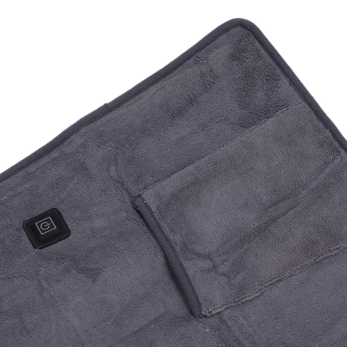 Warming Electric Blanket USB Polyester Fiber Multifunctional Adjustable Fast Heating Shawl for Camping Outdoor Activities Dark Gray