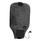 USB Powered Heated Waist Wrap Adjustable Temperature Fast Heating USB Heating Waist Wrap Heating Pad for Waist Neck Knee Dark Gray