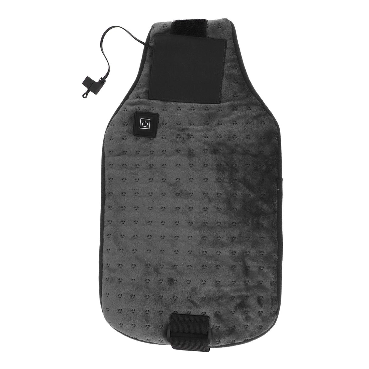 USB Powered Heated Waist Wrap Adjustable Temperature Fast Heating USB Heating Waist Wrap Heating Pad for Waist Neck Knee Dark Gray