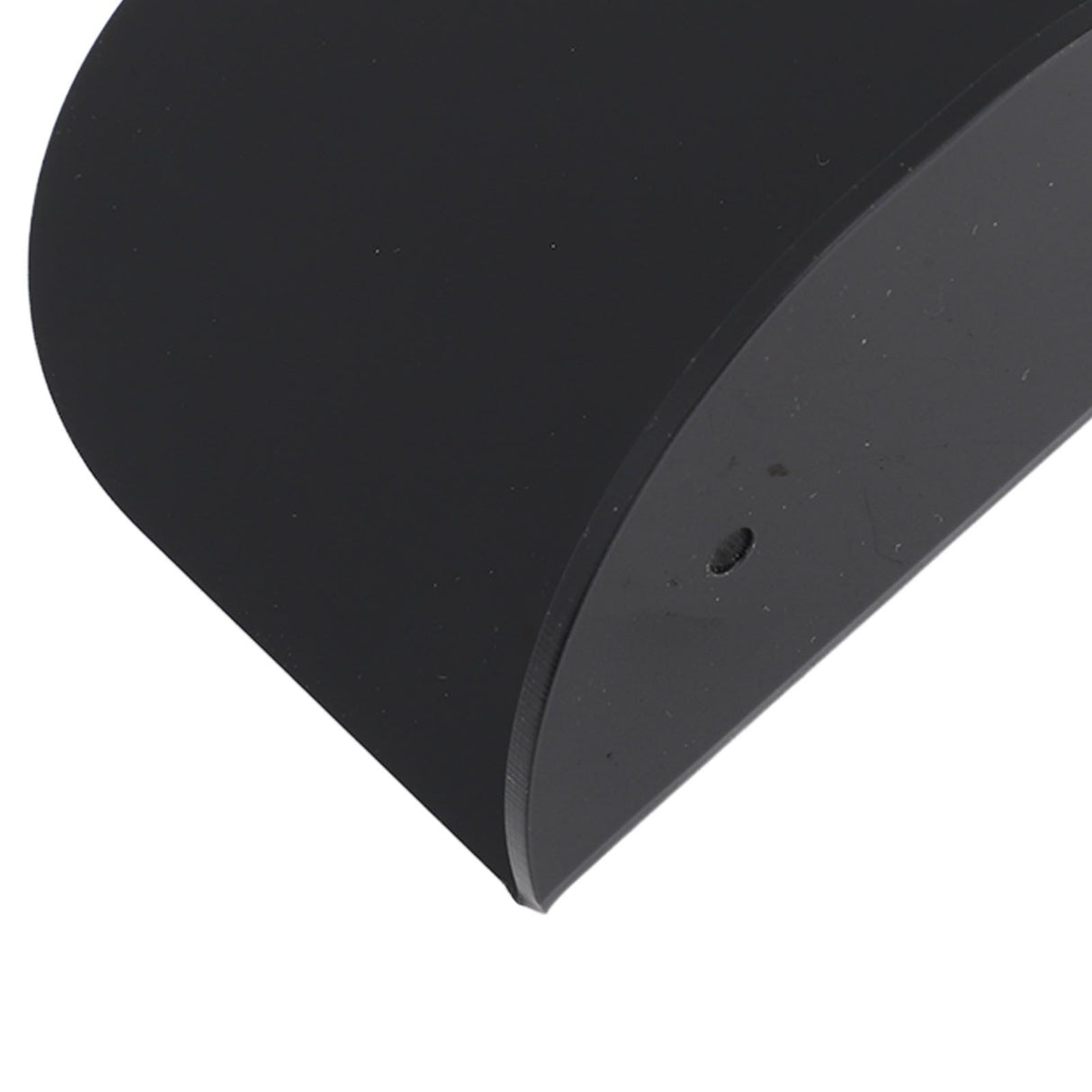 3pcs Wall Speaker Floating Shelves Acrylic Waterproof Wall Mounted Speaker Display Stand for Baby Camera Small Alarm Clock Black