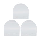 3pcs Wall Speaker Floating Shelves Acrylic Waterproof Wall Mounted Speaker Display Stand for Baby Camera Small Alarm Clock Transparent
